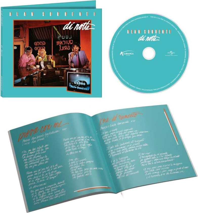 Alan Sorrenti Di Notte CD