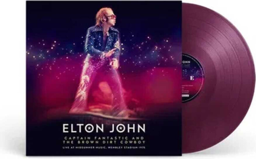 Elton John Captain Fantastic & The Brown Dirt Cowboy: Live At LP/Vinyl