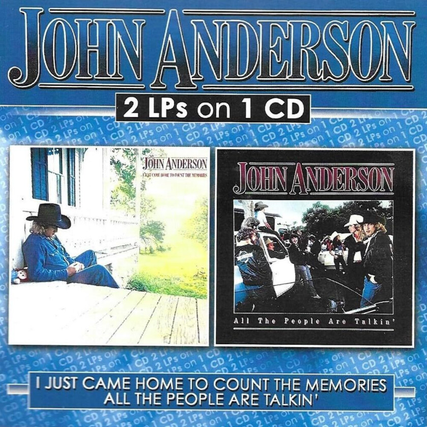 John Anderson 2 Lps On 1 Cd CD
