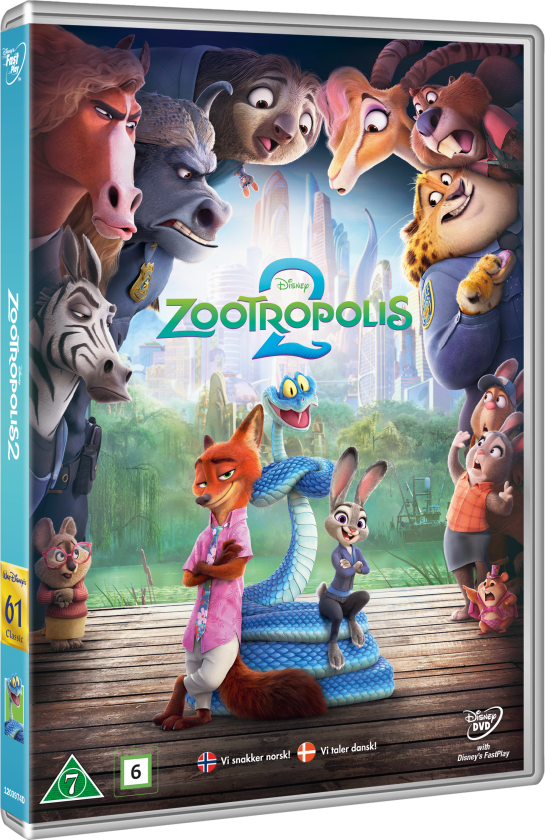 Zootopia 2 / Zootropolis 2 DVD