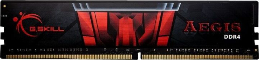 G.Skill AEGIS - DDR4 - modul - 16 GB - DIMM 288-pin - 2133 MHz / PC4-17000 - CL15 - 1.2 V - ikke-bufret - ikke-ECC