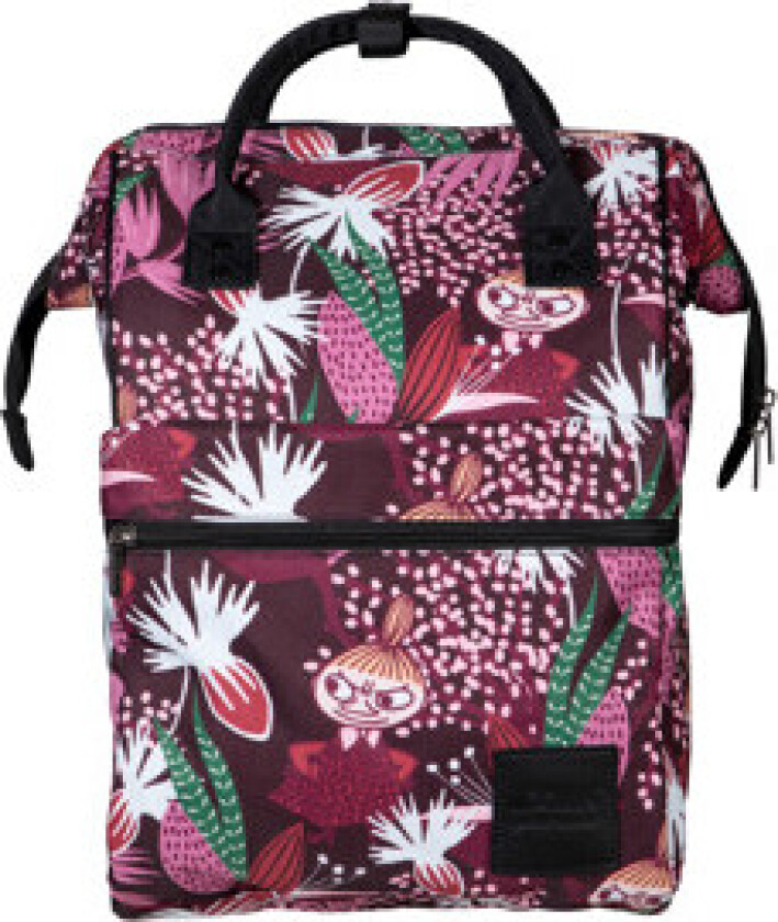 Mummitrollet Samu Ryggsekk Knopp Mørød