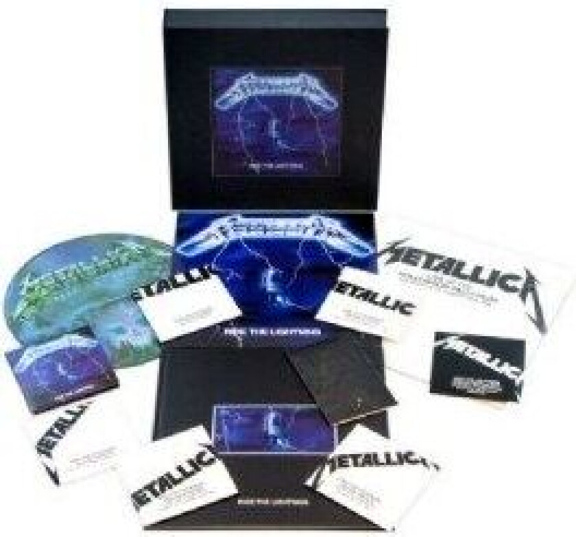 Bilde av Metallica - Ride The Lightning - Limited Deluxe Box Set Edition (4LP + 6CD + DVD)