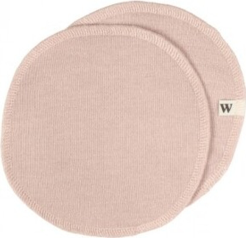Ammeinnlegg I 100% Økologisk Merinoull, 1 Sett, Oeko-tex® Rose Melange Medium (ca. 15 Cm I Diameter)