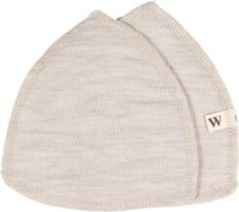 Ammeinnlegg I 100% Økologisk Merinoull, 1 Sett, Oeko-tex® Nature Melange Small (ca. 12 Cm I Diameter)