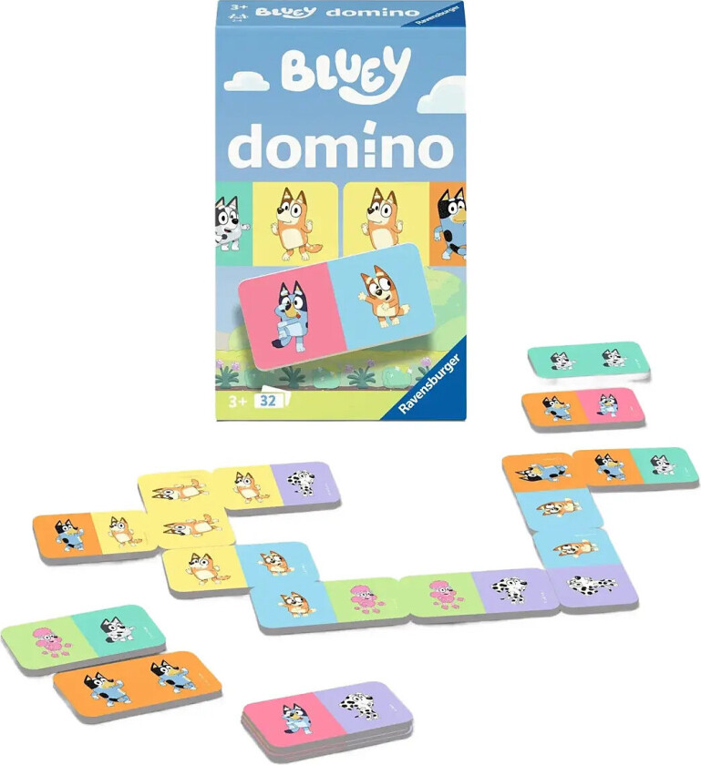 Bluey Domino - Multi/patterned - ONE SIZE