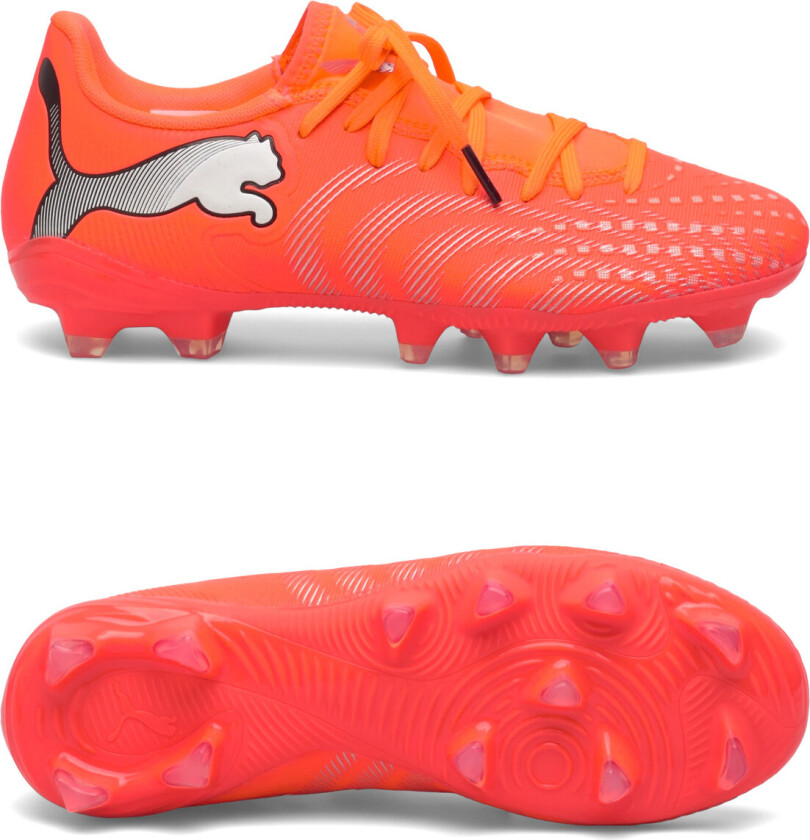 Future 9 Play FG/AG Unleashed - rød/ White/ Svart/ Sølv Kvinner, størrelse 41