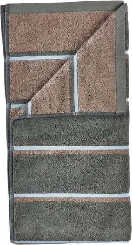 Denmark– Sauna Badehåndkle 140x70 Cm – Olivengrønn, Taupe, Blå Dis