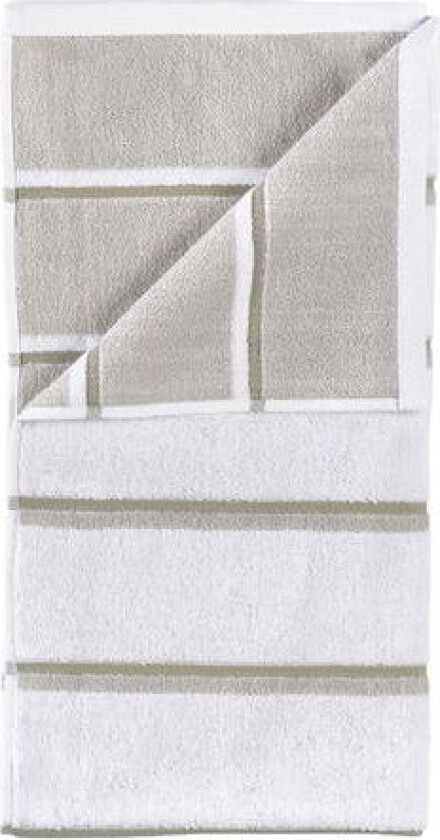 Denmark– Sauna Håndkle 100x50 Cm – Hvit, Lysegrå, Eukalyptus