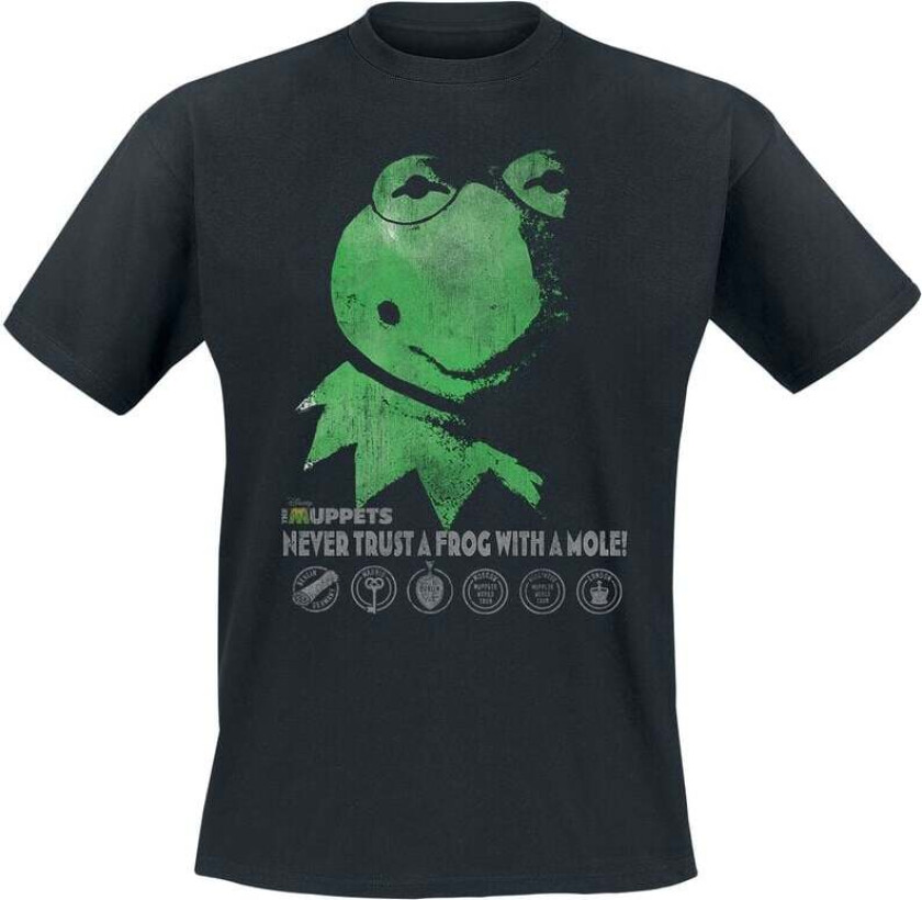 Disney T-skjorte - Constantine - Never Trust A Frog With A Mole - M til 5XL - Herrer - svart