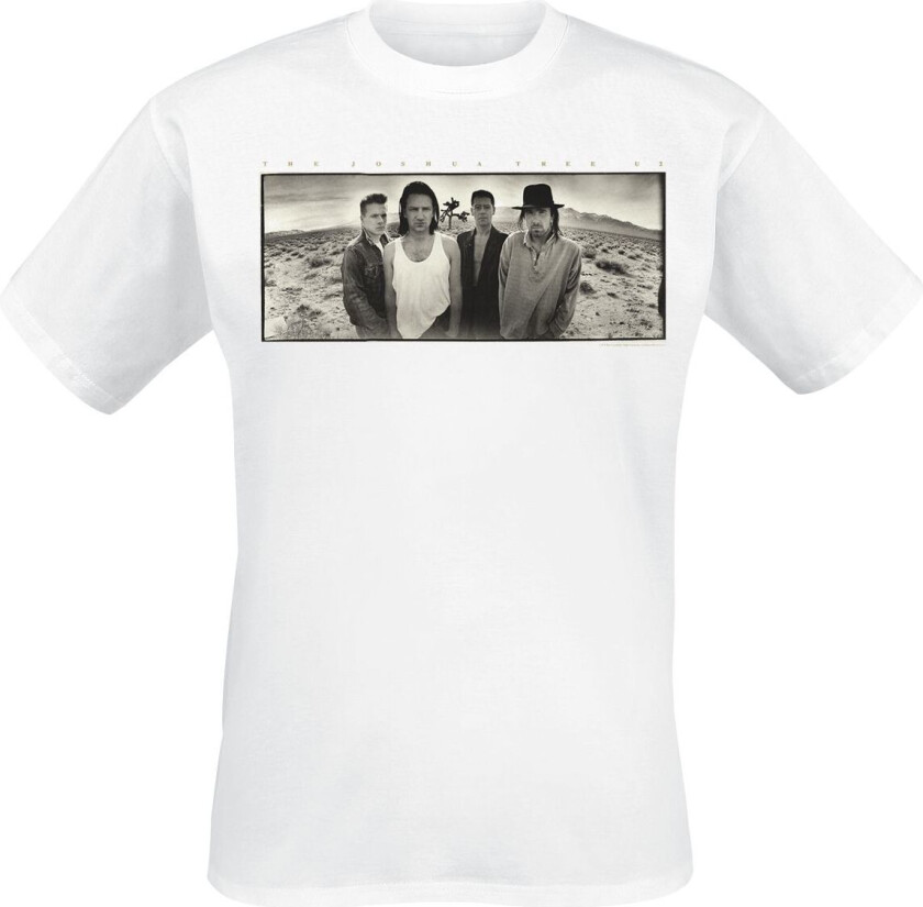 T-skjorte - Joshua Tree - S til XXL - Herrer - hvit
