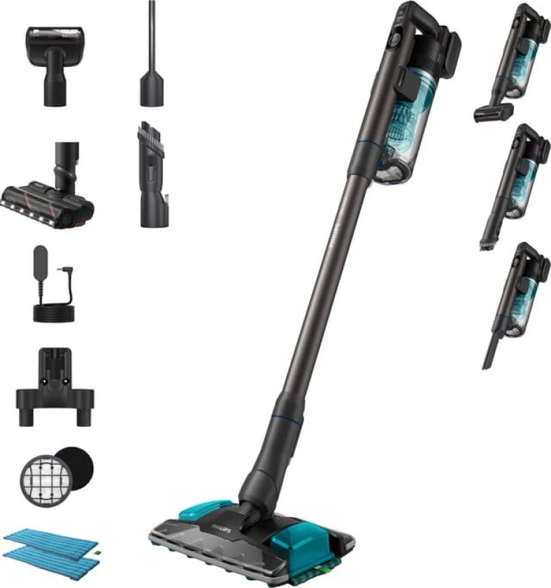 VC 8000 Series Pet trådløs skaftstøvsuger XC8155/01 (sort)