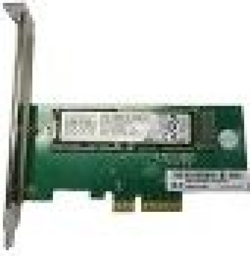 ThinkStation M.2 SSD Adapter - Grensesnittsadapter - M.2 - Expansion Slot to M.2 - M.2 Card - PCIe 3.0 x4 - for ThinkCentre M75t Gen 2 ThinkStation P3 P320 P330 P330 Gen 2 P34X P350 P520 P620