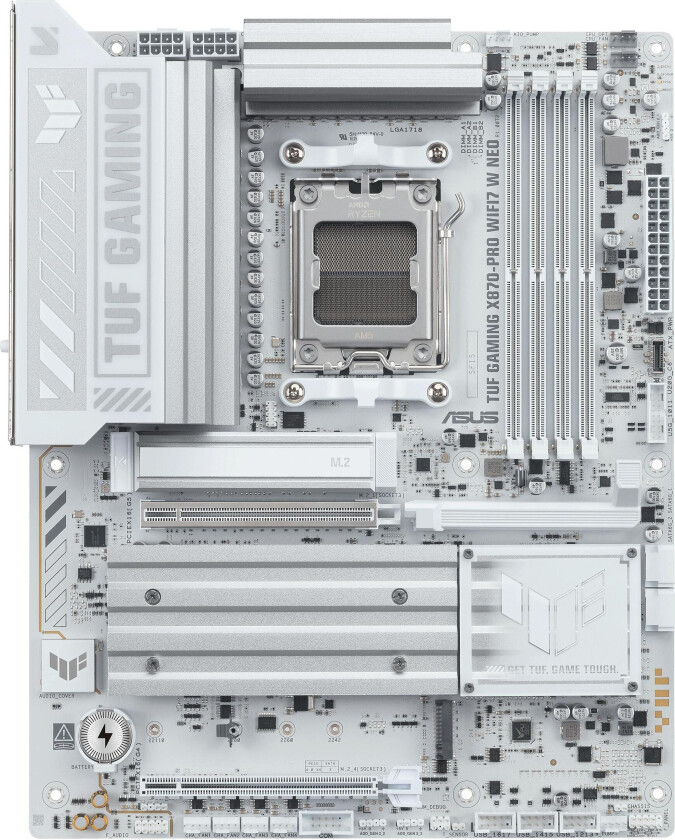 AMD X870 ATX motherboard DDR5 PCIe 5.0 4xM.2