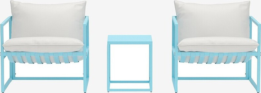 Messina Lounge Set - Blå