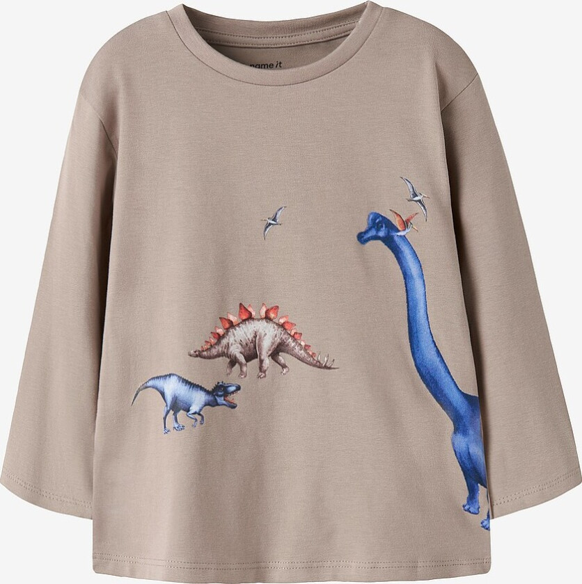 T-skjorte nmmBart LS - Grå