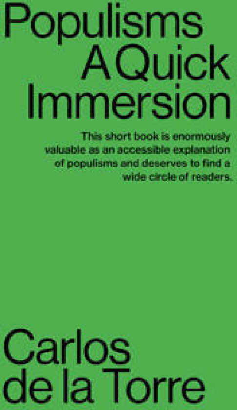 Populisms - de la Torre, Carlos