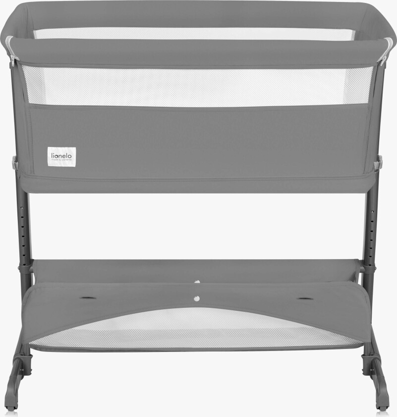 Thomi Plus 5-i-1 Bedside Crib, Grey Concrete - Bedside Crib