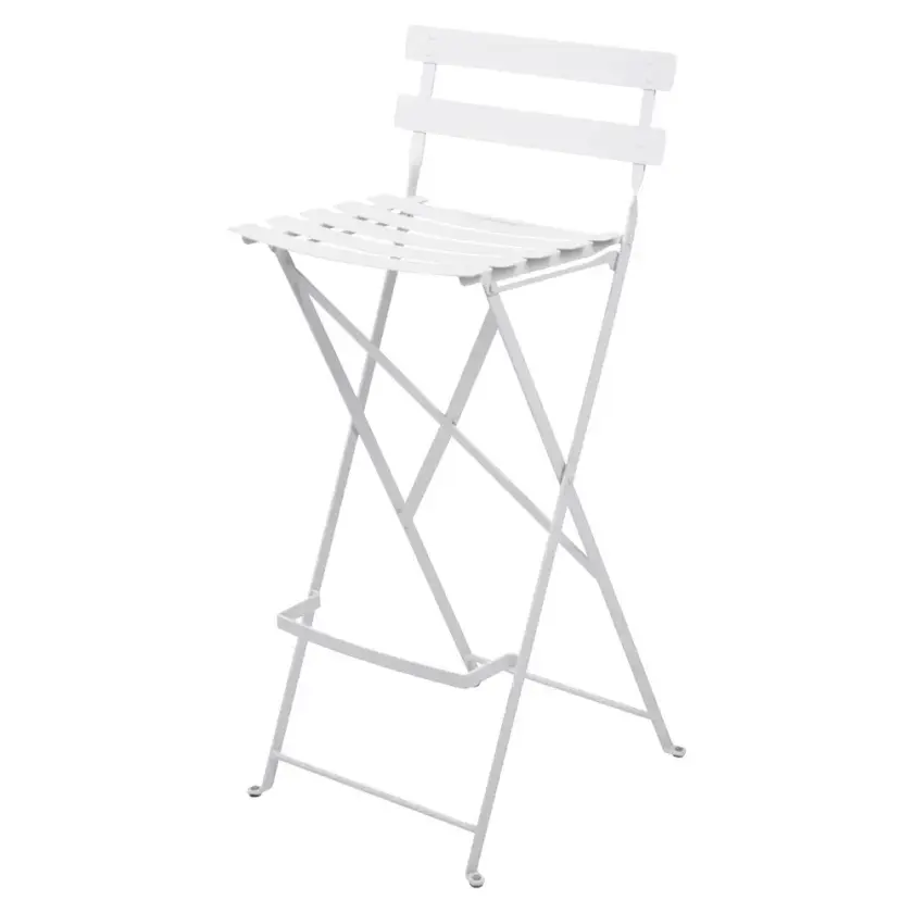 Bistro barstol Cotton white