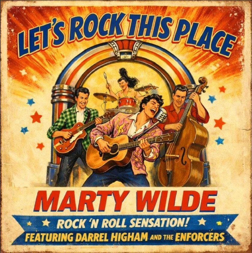 Marty Wilde Let's Rock This Place CD