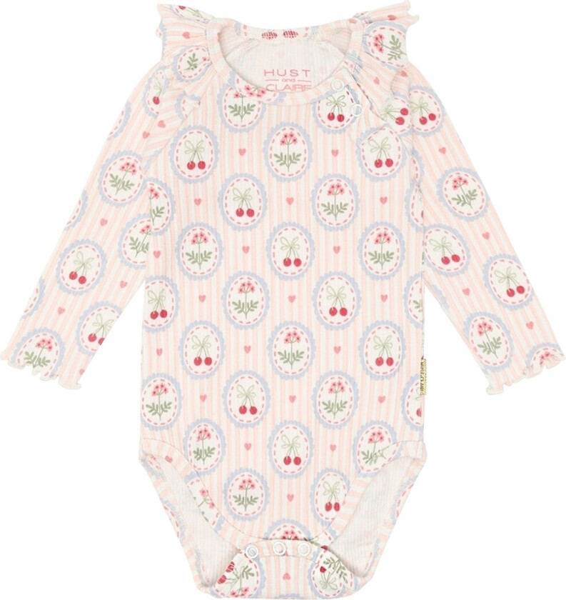 Body I/e - HCBri-ramme - Ivory - - 1½ år (86) - Langermet Body