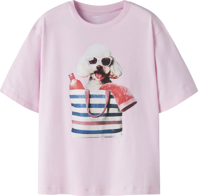 T-skjorte - NkfVotea - Piruett/Strandpuddel - - 6 år (116) - T-skjorte