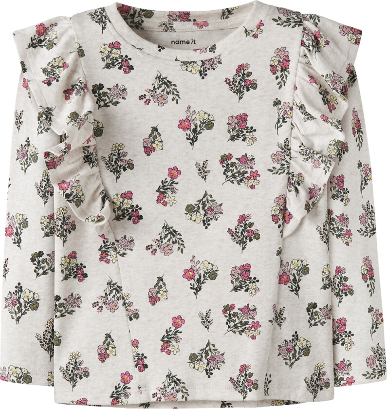 Genser - NmfDoritta - Peyote Melange - - 5 år (110) - Genser