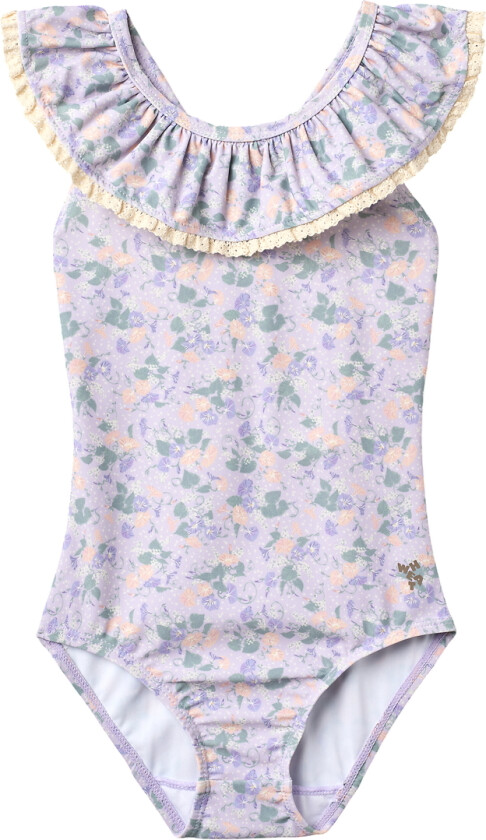 Badedrakt - UV40+ - Doris - Purple Light Petunier - - 4 år (104) - Badetøy