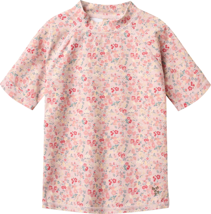 Badetop - UV40+ - Jackie - Powder Blomster And Skjell - - 4 år (104) - Badetøy