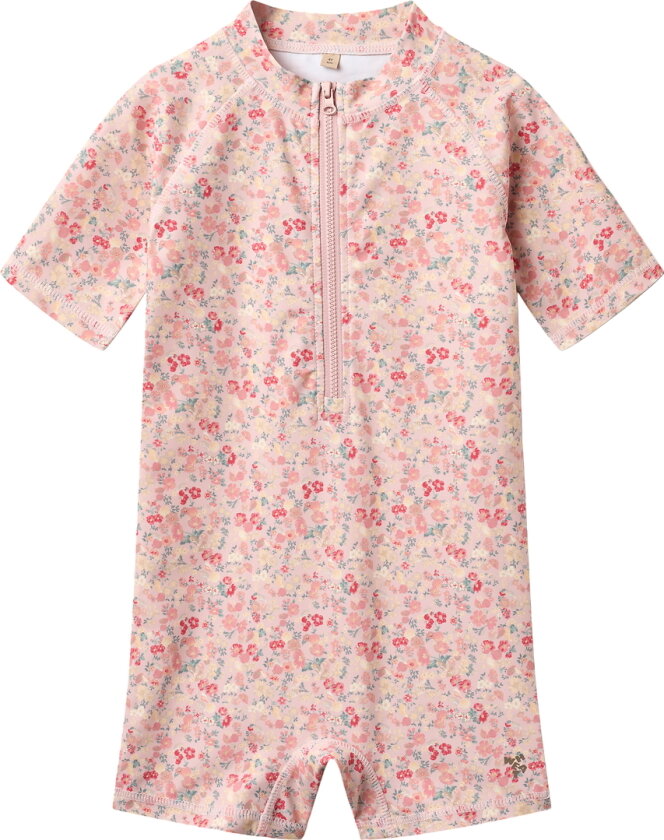 Badedrakt - UV40+ - Cas - Powder Blomster And Skjell - - 3 år (98) - Badetøy