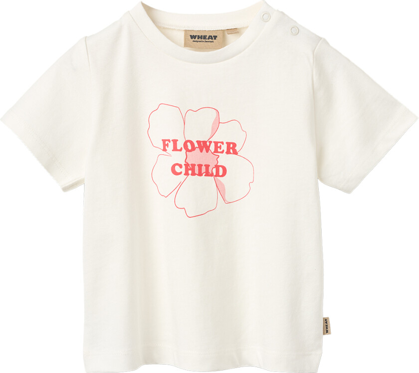 T-skjorte - Mirsa - Cloud - - 1 år (80) - T-skjorte