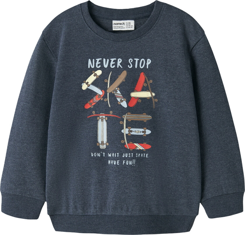 Collegegenser - NmmValexander - Navy Blazer - - 6 år (116) - Collegegenser