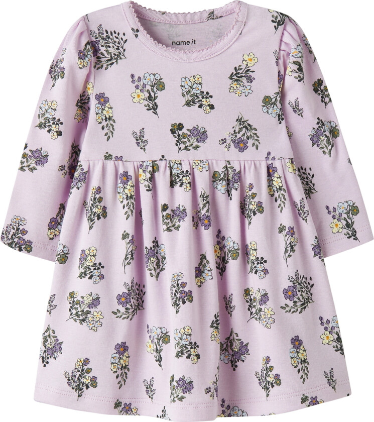 Kjole - NbfDoritta - Lavender Tåke - - 56 - Kjole