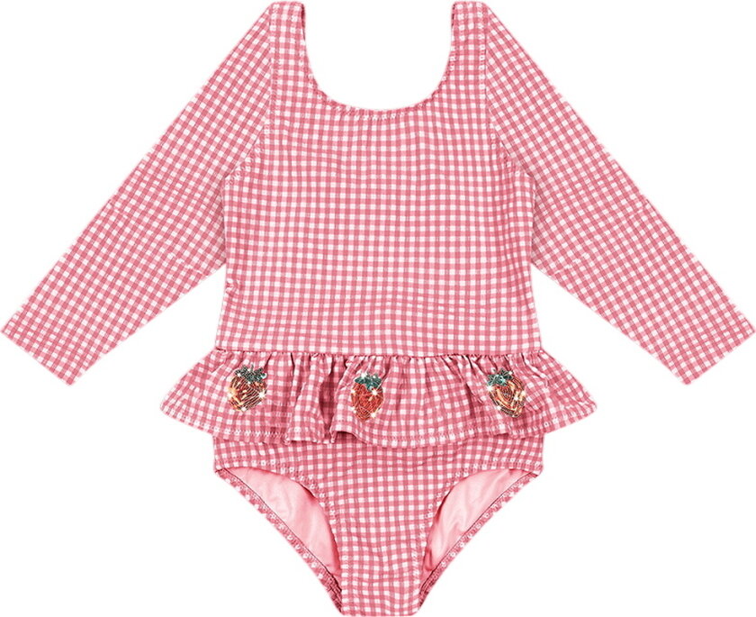 Badedrakt - Etta - UV40+ - Geranium Rosa - - 4 år (104) - Badetøy