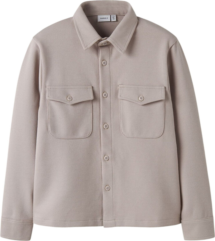 Skjorte - NkmDarin - Chateau Gray - - 9-10 år (134-140) - Skjorte