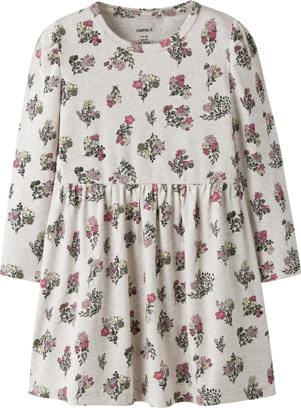 Kjole - NmfDoritta - Peyote Melange - - 6 år (116) - Kjole