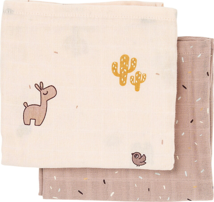 Stoffklutene - 2-pack - Lalee - Pulver - - OneSize - Gulpeklut