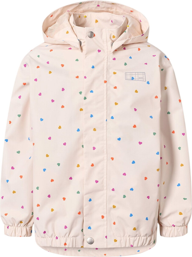 Regnjakke - PE - Waiton - Confetti Rainbow - - 9-10 år (134-140) - Regnjakke
