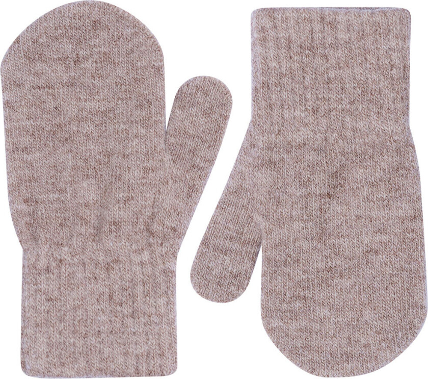 Votter - Basic - Ull/Nylon - Sopp - - 3-6 år - Votter