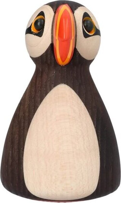 Puffy Puffin trefigur 9 cm ask