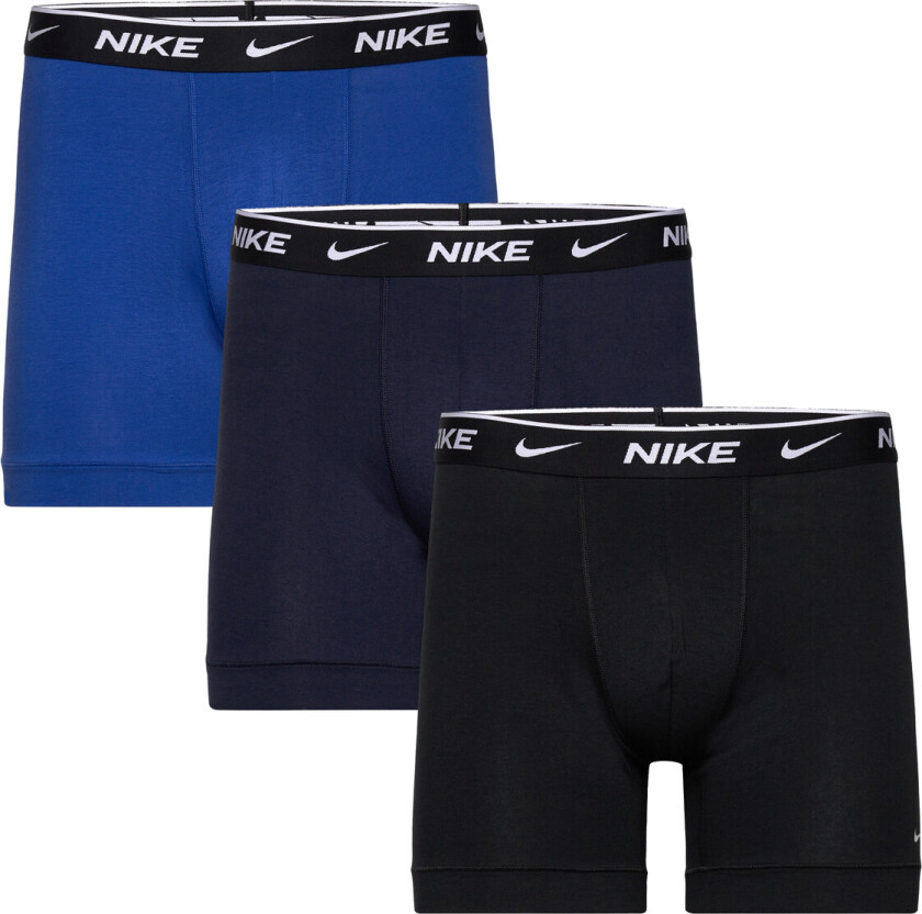 Essential Cotton Stretch Boxer B - Blue - L