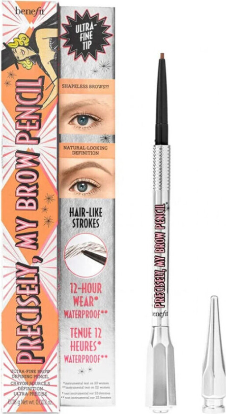 Precisely My Brow Pieštukas Ultra-Fine antakiu pieštukas, atspalvis: 3.75 - Warm Medium Brown, 0.08 g