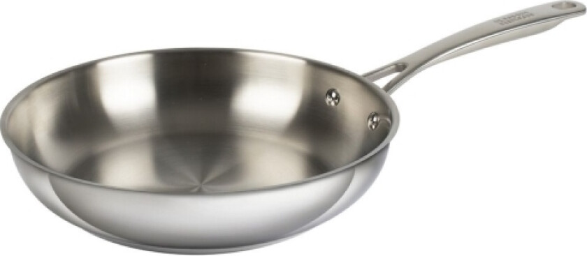 Allround stekepannesett, Rund, Allsidig stekepanne, Rustfritt stål, Rustfritt stål, 240 °C, Rustfritt stål