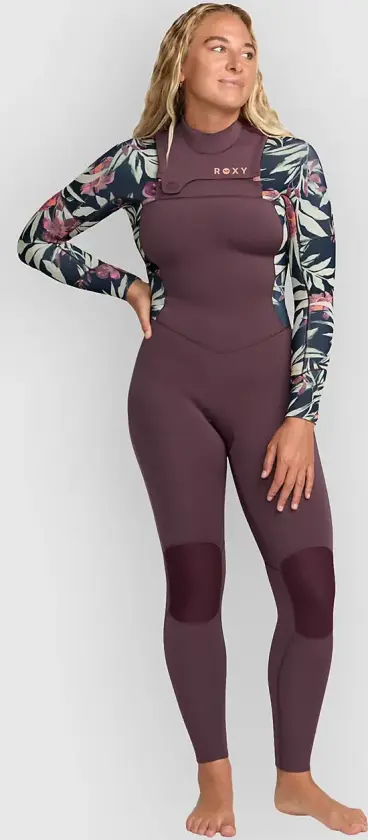 4/3 Swell Natural Front Zip Våtdrakt svart