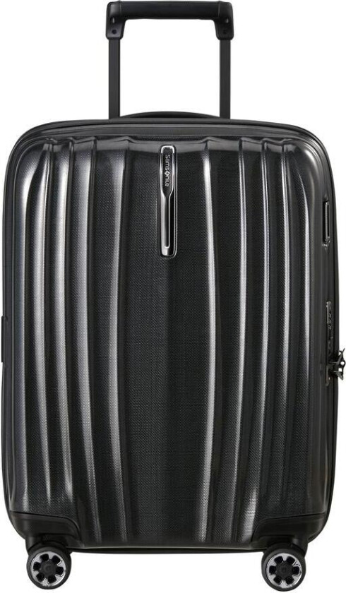 Samonite Nexis utvidbar kabinkoffert 55 cm med 4 hjul Onyx black