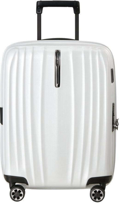 Samonite Nexis utvidbar kabinkoffert 55 cm med 4 hjul Cotton White