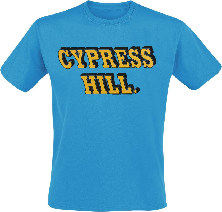 Cypress Hill T-skjorte - Rizla Type - S til XXL - Herrer - blå