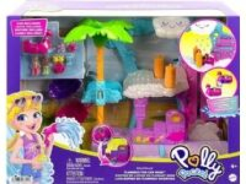 Polly Pocket Pollyville  Car Was Polly Pocket Lekesett Hhj05