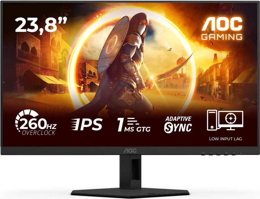 C Gaming 24G4ZRE - LED monitor - gaming - 24" (23.8" viewable) - 1920 x 1080 Full HD (1080p) @ 240 Hz - Fast IPS - 1000:1 - HDR10 - 0.3 ms