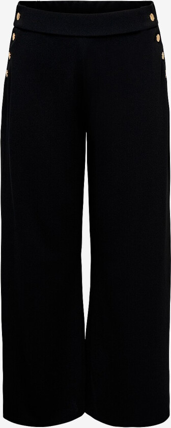 Bukser Carrina Life Button Pant Pnt - Svart